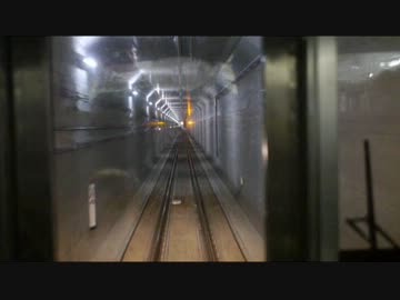 【前面展望】下北沢駅前後【小田急・地下化後撮影】