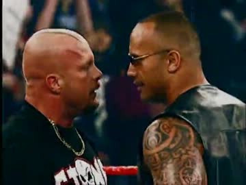 WWEスター・ストーンコールド・スティーブ・オースティン & ザ・ロック ⓝ WWE】 (字幕付）Wrestlemania 19 ザ・ロック vs. ストーン