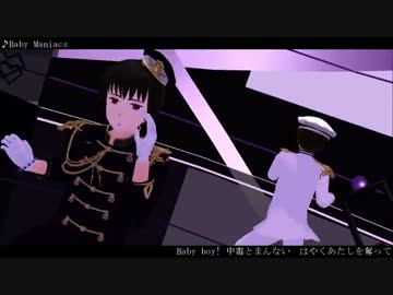 【APヘタリアMMD】白黒祖国でBaby Maniacs
