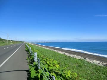 島根から北の大地へ　　6日目　　‐オホーツク海の眺めとサロマ湖の罠‐
