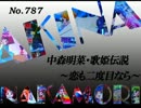 パチンコ　中森明菜　歌姫伝説 ～恋も二度目なら～　（No.787)