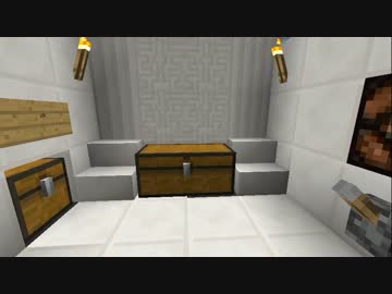 【minecraft1.5～】呼び出すアイテム数を指定&設定できる自動倉庫【配布中】
