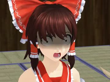 【東方MMD】博麗霊夢のとある１日