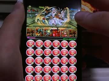 【パズドラ】　超地獄級 　女神降臨！　 五右衛門25倍PT　ノーコン