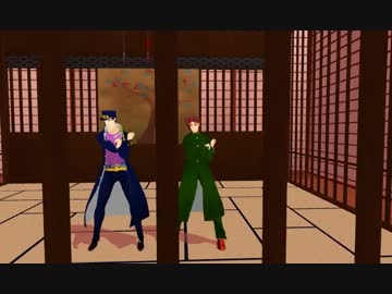 【ＭＭＤ】3部高校生組が結ンデ開イテ羅刹ト骸【ジョジョ】