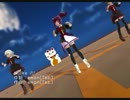 【MMD】朝比奈りん＆レッドショルダーWEL「shake it!」満月のヘリポート