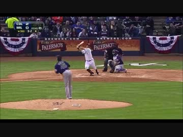 青木宣親開幕戦第1号ホームラン