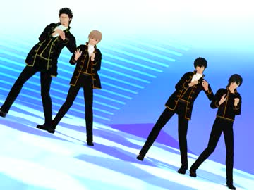 【MMD銀魂】十面相【真選組】