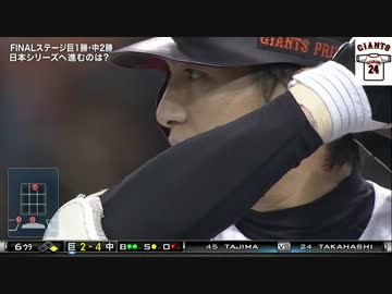 【CS第3戦】高橋由伸 美しい同点２ランホームラン【高画質版】