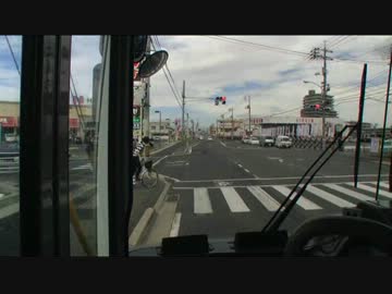 【前面展望】国道フェリーー岡山駅④【両備