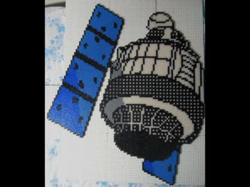 【Steins;Gate】タイムマシンをアイロンビーズで制作してみた。【完成版】