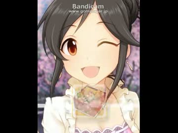 アイプロ 春の桜祭り編 桃井あずき 中間報酬flash ニコニコ動画