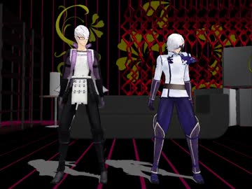 【MMD】半兵衛と三成でMasked　bitcH【戦国BASARA】