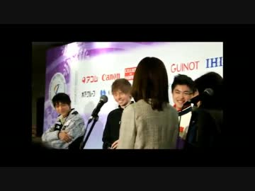 四大陸2013スモールメダルセレモニー【男子ＦＳ】３