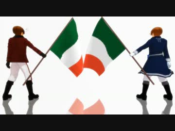 【APヘタリアMMD】伊兄弟で鎖の少女