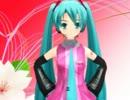 【MMD】 らぶ式ミクさん(桜色)で 「教えて!!魔法のLyric」【オサレ】