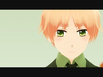 【APヘタリアMMD】英と英娘でローリンガール【うさぽん式】