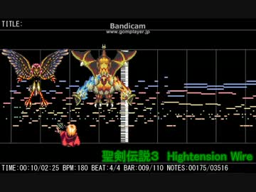 【MIDI】聖剣伝説３ Hightension Wire【アレンジ】