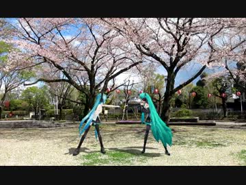２人のミクちゃんが「from Y to Y」を踊ってくれたよ