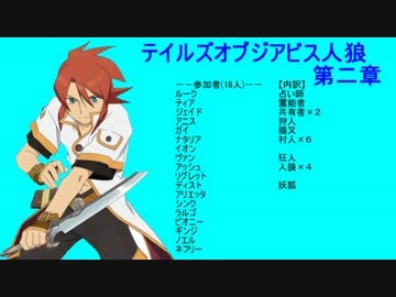 テイルズオブジアビス人狼【第２章１項】