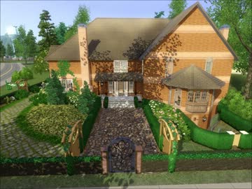【sims3建築】これってヴィクトリアン？【再編集】