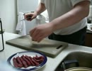 馬刺しを盛る - proto