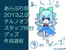 【腕章とか】201302チルノオフ向けに作ってみた【ストラップとか】