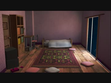 【3DCG】ゆめにっき3D化計画_第一弾