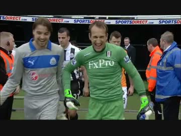 プレミアリーグ　32節　ニューカッスル　vs　フラム