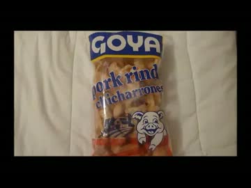 アメリカの食卓 114 ジャンク菓子pork rindsを食す！