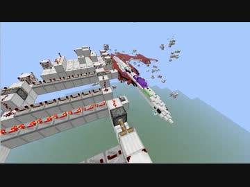 ugocraftで変形するYF-29改修中【minecraft】