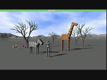 【天地創造】チューリングパターンで生物の体表面の模様を自動生成