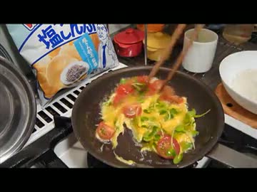 【手抜きランチ】とま玉丼