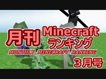 月刊 Minecraft ランキング　2013年3月号