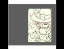 よすどんお絵かき 東方 魔理沙絵本１ 描いてみた！