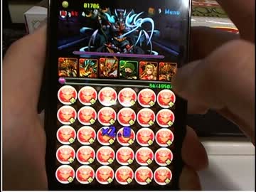 【パズドラ】　超地獄級 　サタン降臨！　五右衛門25倍PT　ノーコン