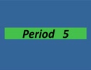 「くいずのじかん。」（Period 5）