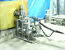 水圧軟体筋肉ロボット：P39：三足歩行：壁面設置：サンポート