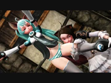 【MMD】エリーン×エリーン（紳士向け）