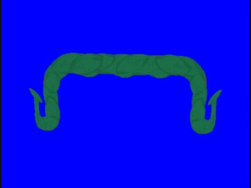 紐とかを引っ掛ける緑色の取っ手のやつ先輩BB