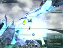 【PSO2】クォーツ･ドラゴンにライドスラッシャー【Ｈｕ×Fi】