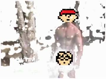 本格的♂スノーマン