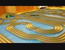 ミニ四駆をセミフラットコースで走らせて見た.avi