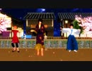 【MMD銀魂】高杉と新八・神楽で千本桜をダンシング