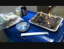 【一人焼肉】家の裏で一人で肉を焼いてみた。1/4