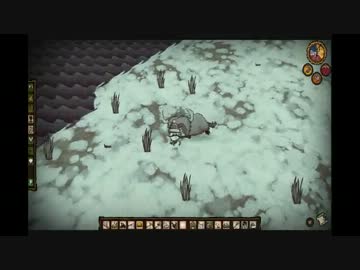 冬を生き延びる　Don't Starve　狩猟生活