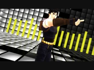 【MMD】ジョナサンでWAVE【ジョジョ】