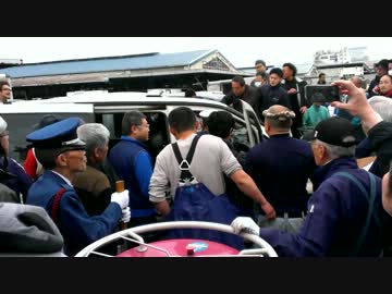 【築地市場で】刃渡り72cmのマグロ包丁振り回した男【逮捕】