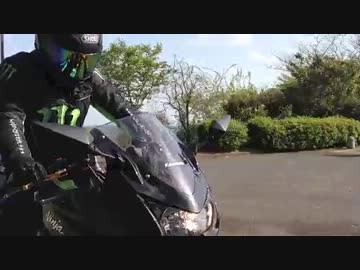 Ninja250Rでひたすら8の字
