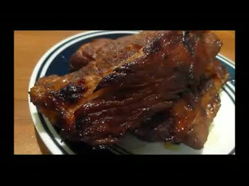 アメリカの食卓 119 超ジューシーなスペアリブを食す！